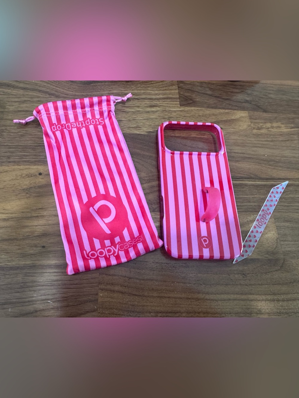 Loopy Case Berry Stripes iPhone 17 Pro Max